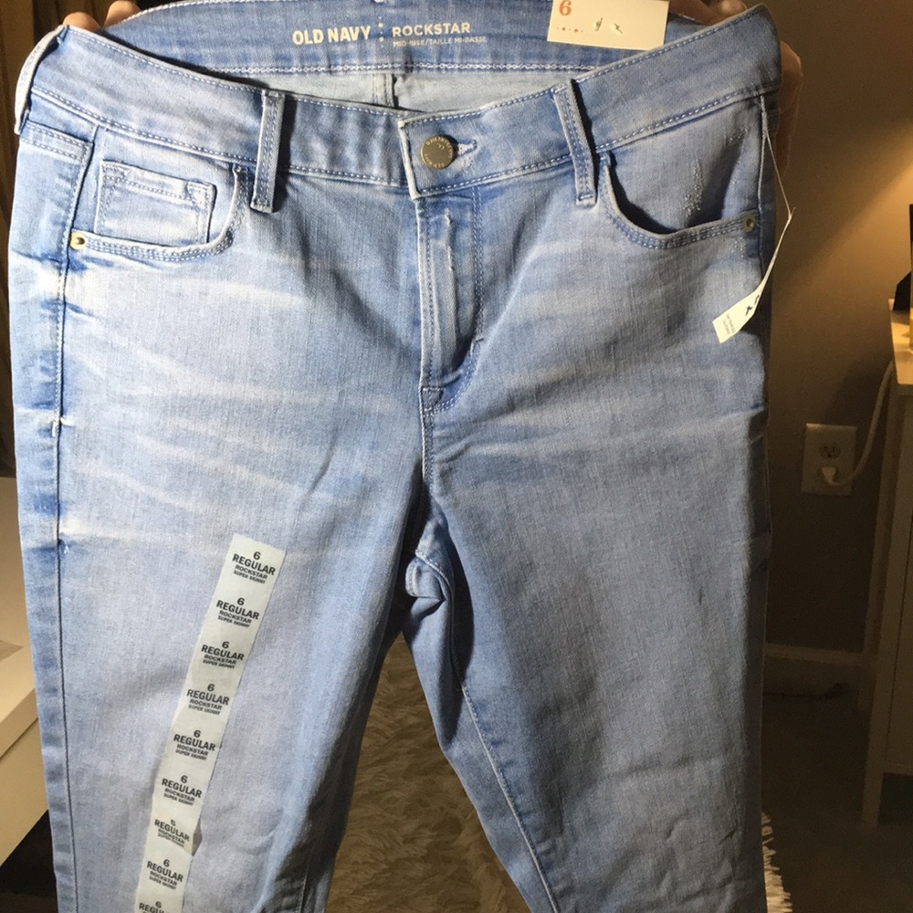 Rock star super skinny, Old navy jeans